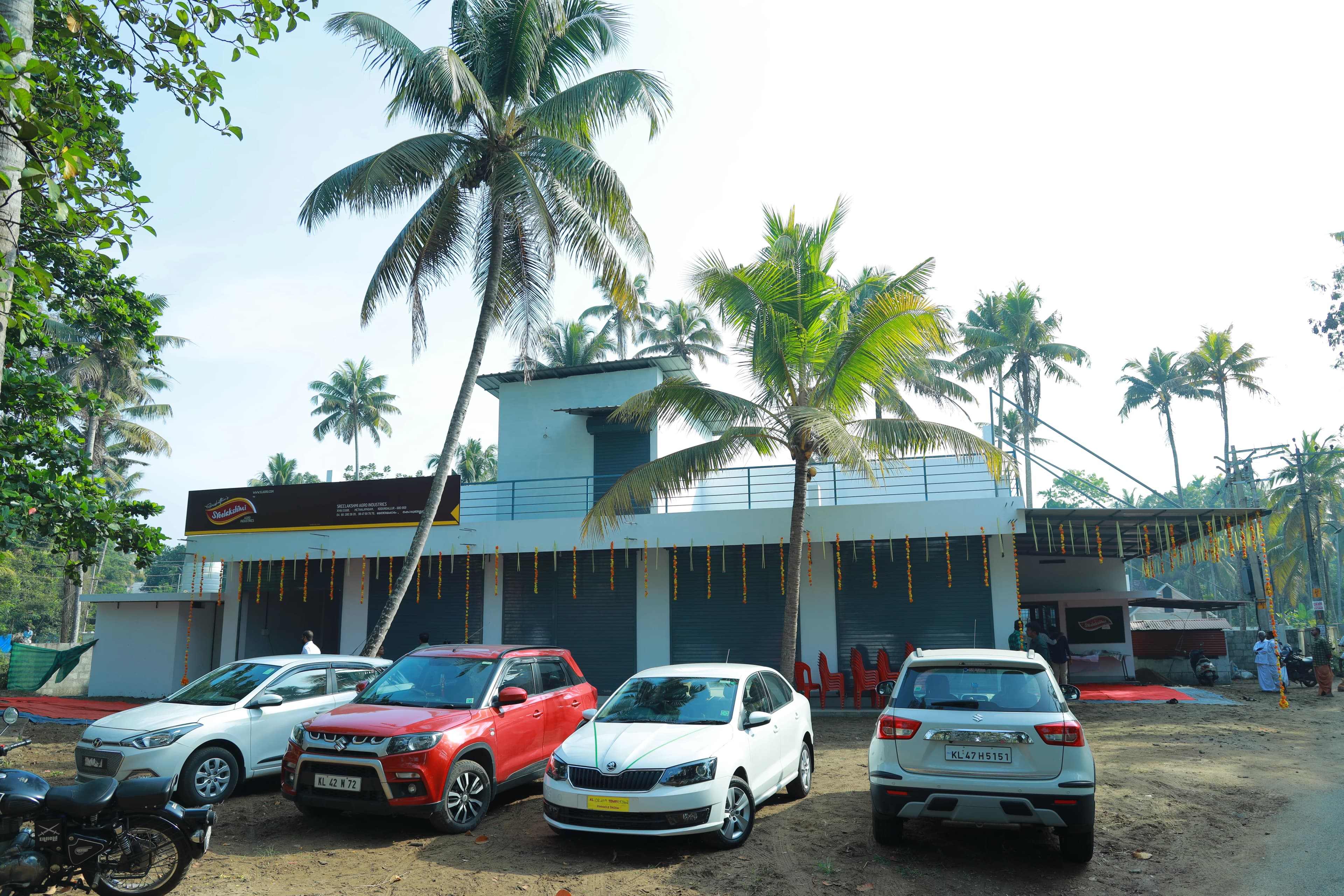 Factory premises